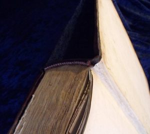 BlomeBible13 sussex brighton Hove Lewes Eastbourne Worthing Seaford bookbinder bookbinding bible book repair restorer restoration