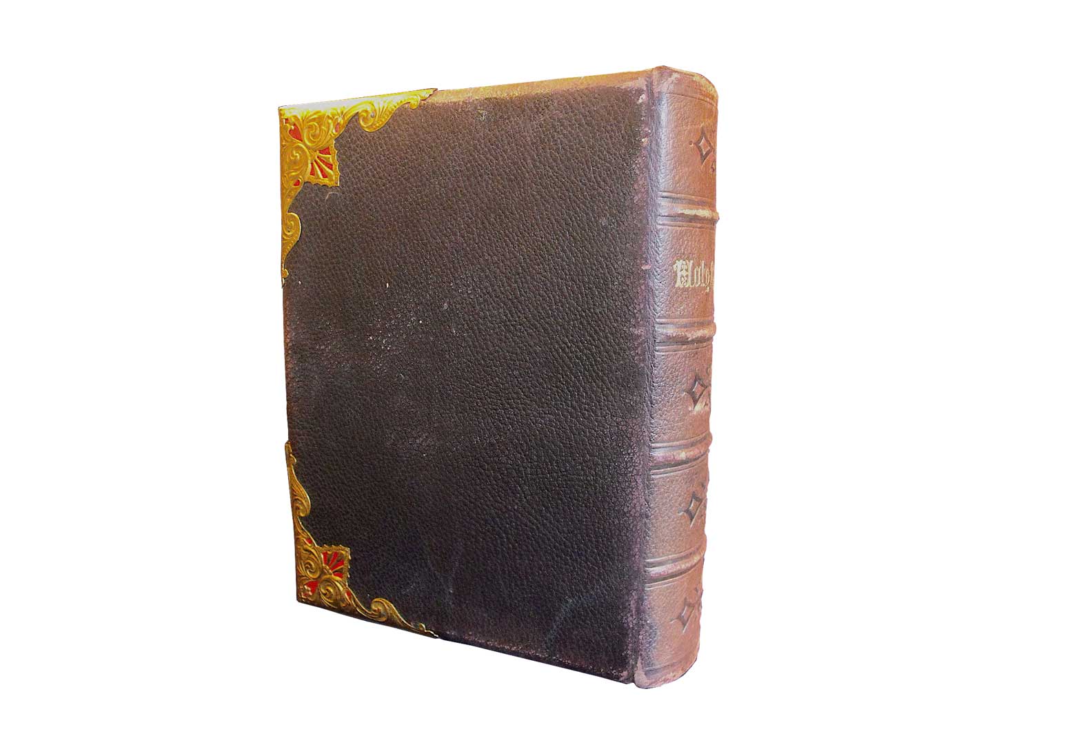 Bible back cover - Sussex Book Restoration