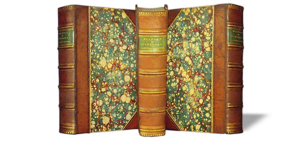 The same book after its binding was refurbished