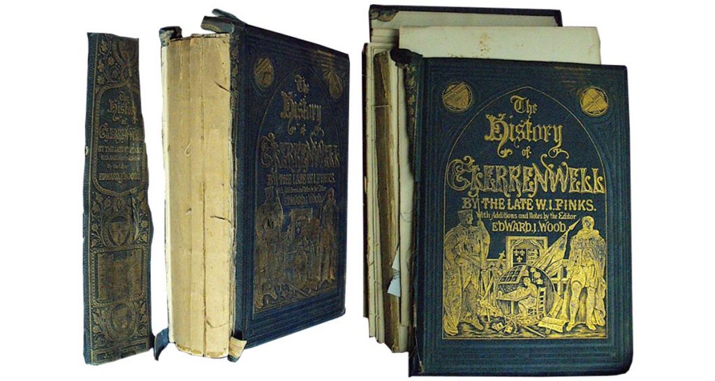 This book was disbound with both covers as well as the spine detached.